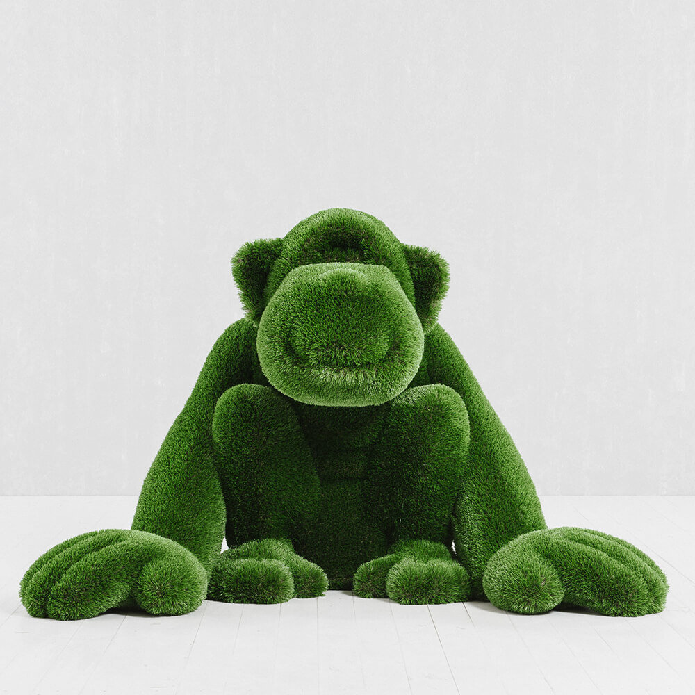 gartenfigur-affe-sitzend-topiary-gfk-kunstrasen-louie_7