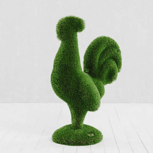 gartenfigur-hahn-aus-gfk-kunstrasen-topiary-helgo_4