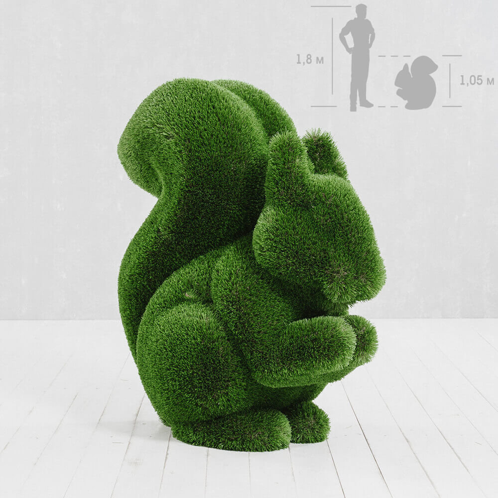 gartenskulptur-eichhoernchen-topiary-gfk-kunstrasen-sansibar