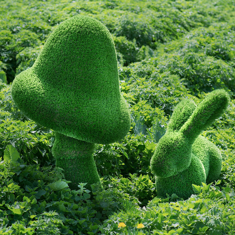 grosse-gartenfigur-pilz-gfk-kunstrasen-topiary-felino_3