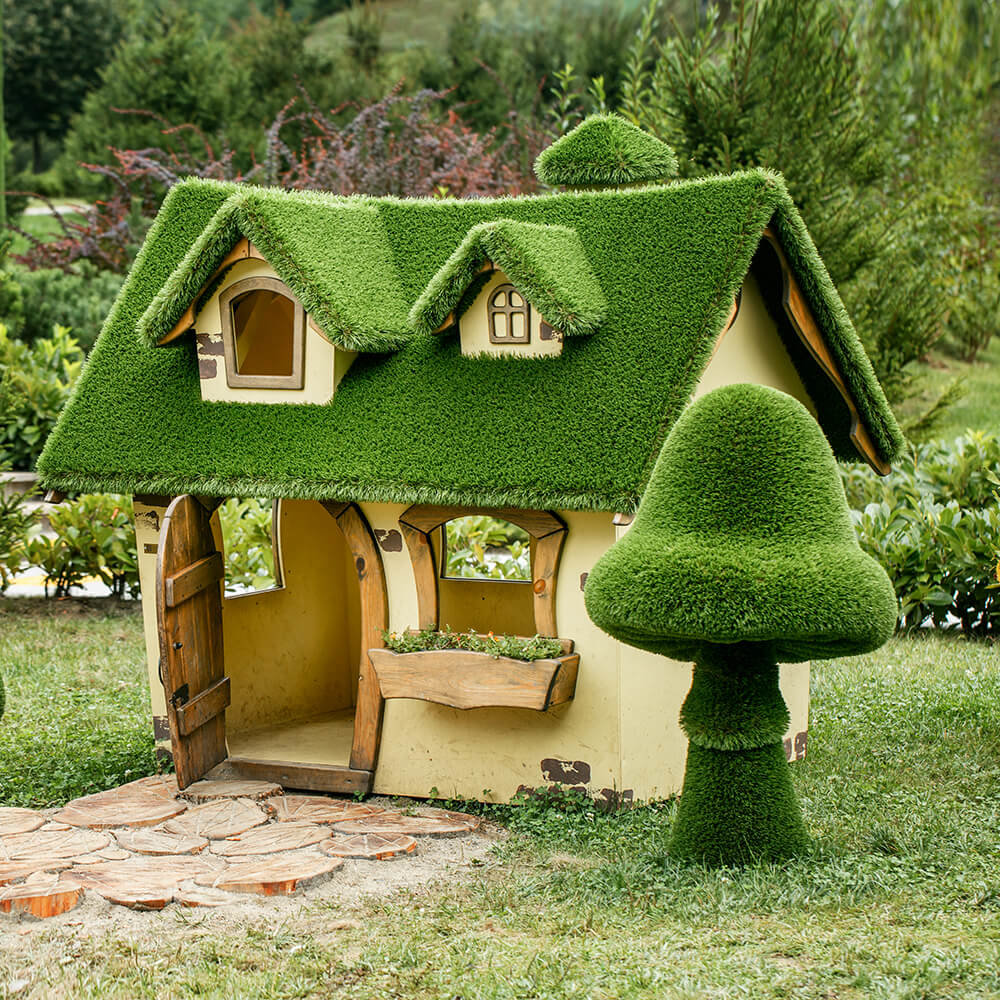grosse-gartenfigur-pilz-gfk-kunstrasen-topiary-felino_4