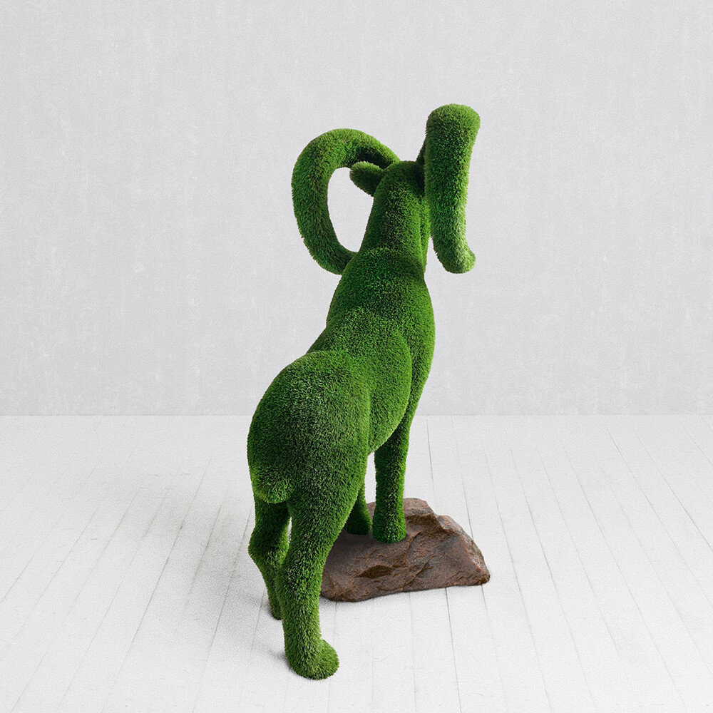 grosse-steinbock-gartenfigur-topiary-gfk-kunstrasen-wilko_3
