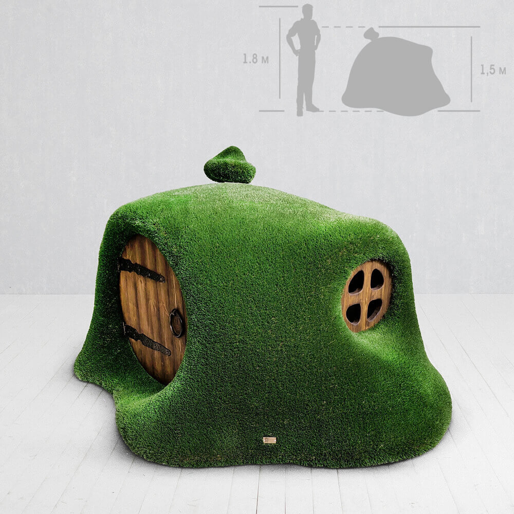 haus-im-huegel-gartenplastik-topiary-gfk-kunstrasen-hobbit-house