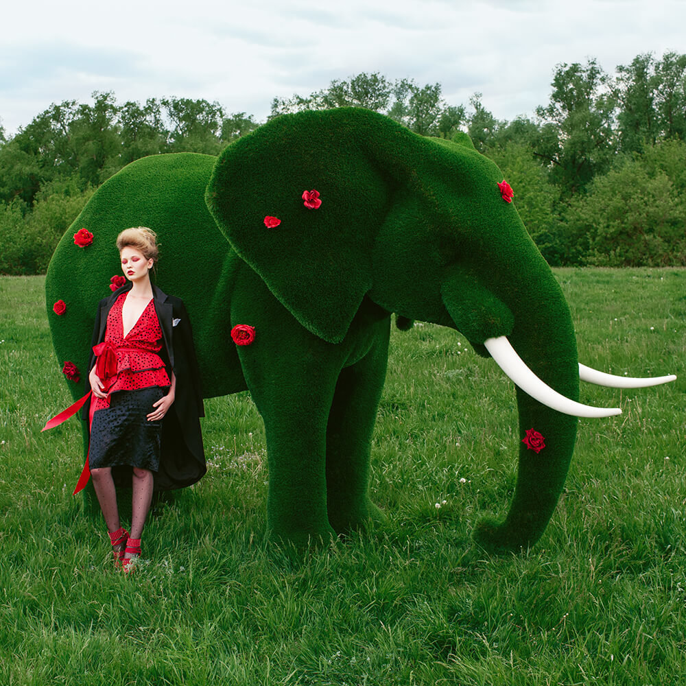 riesige-elefantenskulptur-topiary-kunststoff-gruen-winifred_9