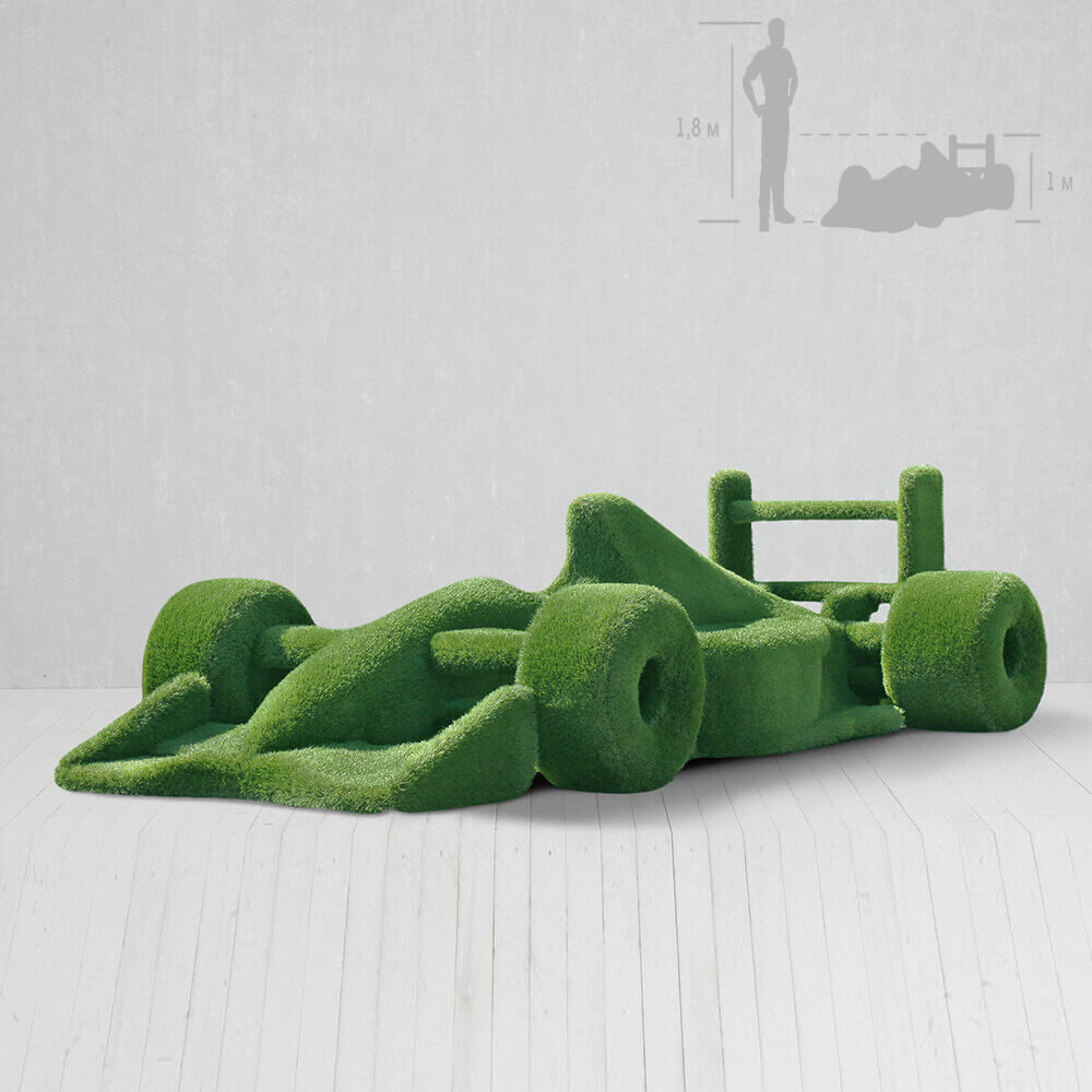 riesige-gartenplastik-rennauto-topiary-gfk-kunstrasen-buzz