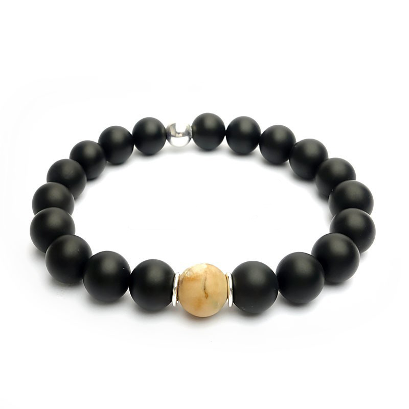 bracelet-homme-en-onyx-et-bois-fossile-pierres-mates